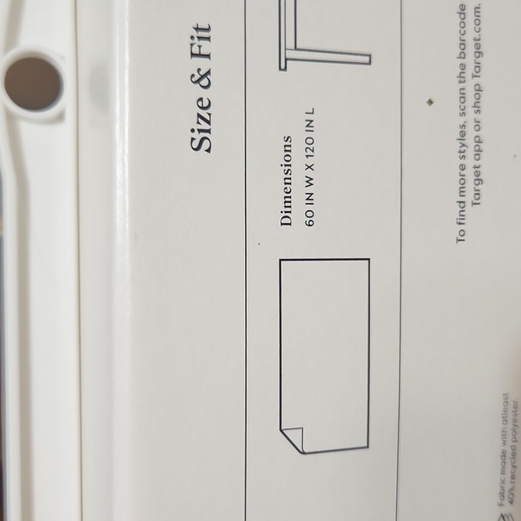 Threshold Rectangular Tablecloth - Picture 9 of 11